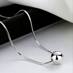 Elegant Cute Stainless Steel Bead Necklace for Women